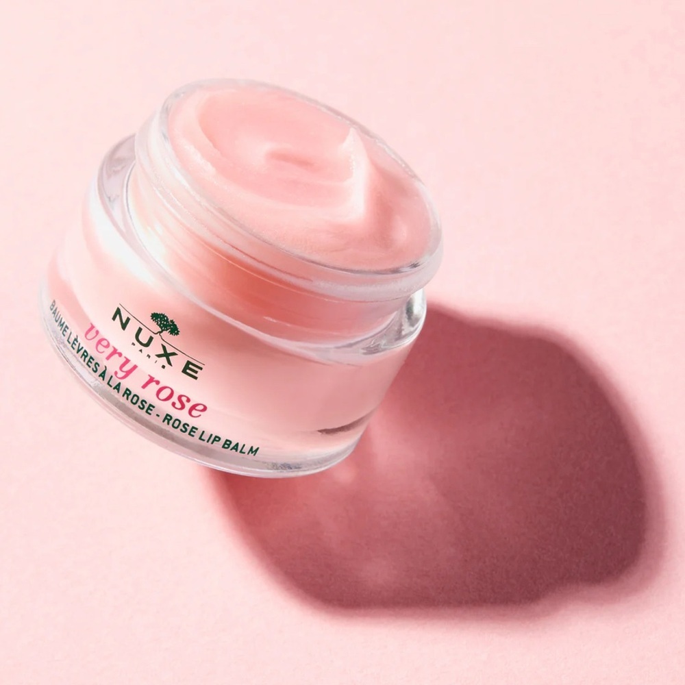 NWT, Nuxe Paris Moisturizing Rose Lip Balm, Very Rose